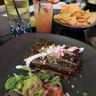 Enchiladas de Mole Poblano