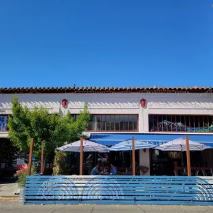 Viewed from street