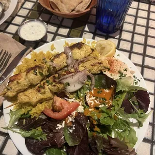 Chicken Kebab Dinner