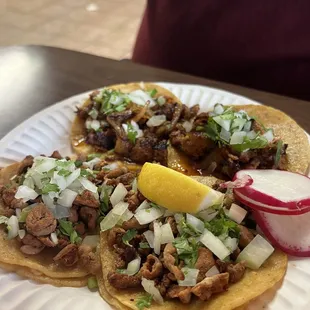 Tripe tacos