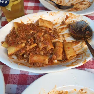 Rigatoni Bolognese