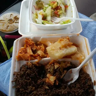 COD FRICASI,  casada,  Moro,  ensalada $6.00