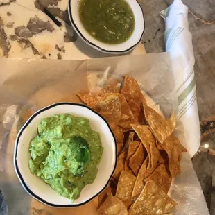 Fresh Chips and Guacamole