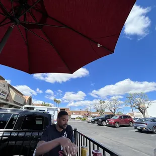 Outdoor umbrellas