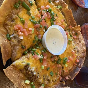 Mexican pizza