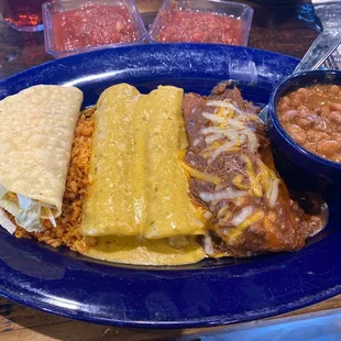 La Mesa Chicken Enchiladas