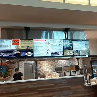 people ordering food