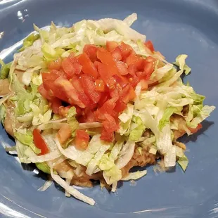 Bean tostada