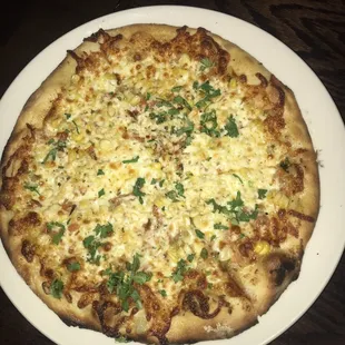 Roasted Corn Pizza