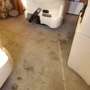 More grease, shampooer did nothing!