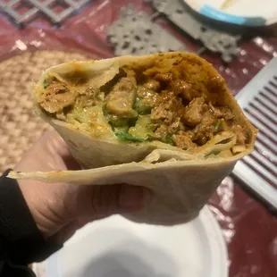 Adobada burrito