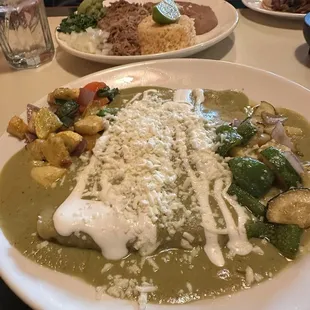 Enchiladas Vegetarian