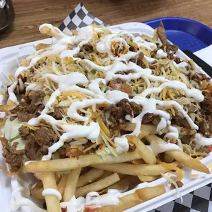 Carne asada fries