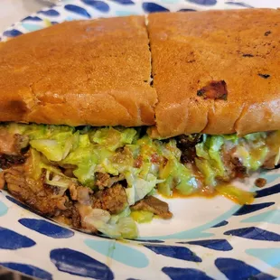 Pollo Asada Torta
