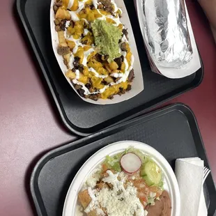 nachos, food