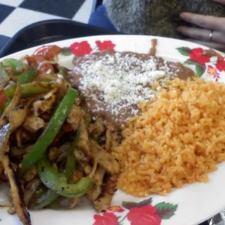 Quesadilla Rice and Beans