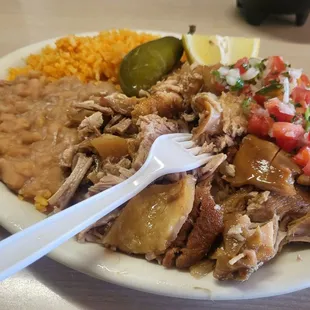 Carnitas Plate