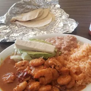 Camarones a La Diabla