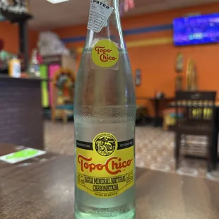 They have Topo Chico!