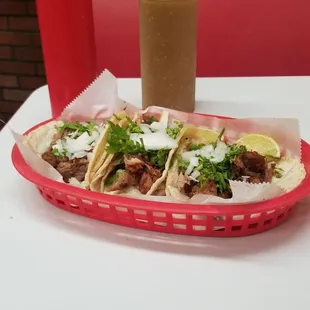Carnitas! They were fantastic.
