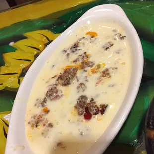 Create Your Own Cheese Dip with chorizo