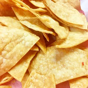 Home made tortilla chips