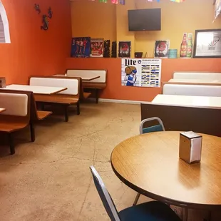 Dining area (plus there is a little counter option too)