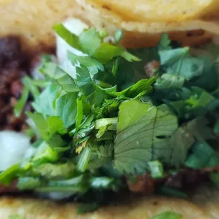 The Al pastor taco was super average.