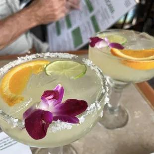 Margaritas are delicious--and so pretty!