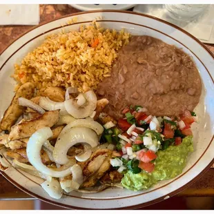 Fajita Plate Chicken