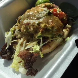 Carne Asada sope pre-workout fuel!!!