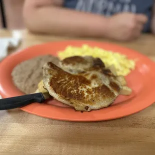 Pork chop &amp; eggs