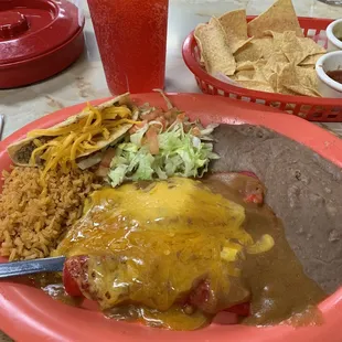Enchilada Plate