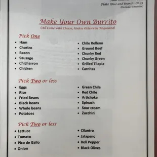 Burritos