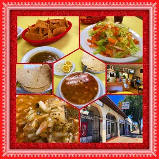 Montage of images from La Mexicana