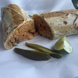 Chicken super burrito