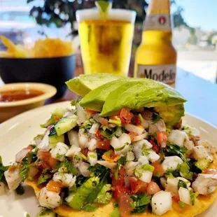 Ceviche Tostada