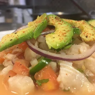 Ceviche de pescado