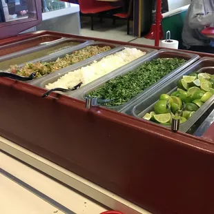 Salsa bar