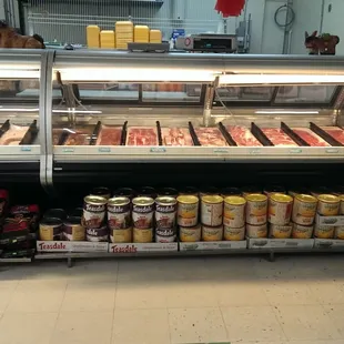 a refrigerated deli