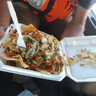 Nachos Grande is worth every cent.