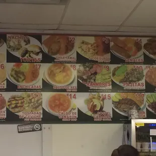 The truncated wall menu