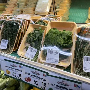 a variety of vegetables