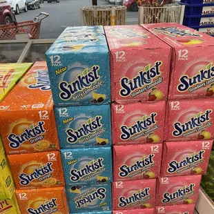 a variety of snacks