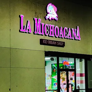 outside from parking lot