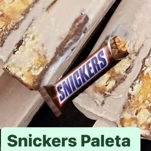 Snickers popsicle