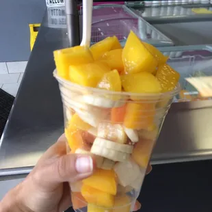 Custom fruit salad