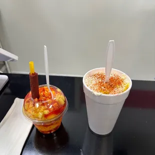 Small Mangoneada &amp; Medium Esquite