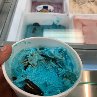 Cookie Monster Ice Cream