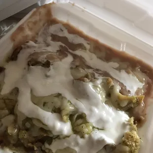 Bomb chilaquiles